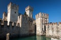 Scaliger Castle in Sirmione, Italy Royalty Free Stock Photo