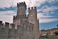 Scaliger Castle, Sirmione, Italy. The Scaliger castle of Sirmione is a fortress from the Scaliger era Royalty Free Stock Photo