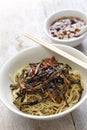 Scallion oil noodles, Chinese Shanghai food