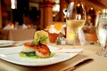 Scallop dinner Royalty Free Stock Photo