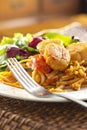 Scallop Linguine with Tomato Sauce