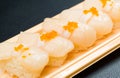 Scallop sushi Royalty Free Stock Photo