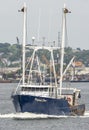 Scalloper Virginia Dare heading out of New Bedford