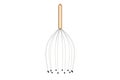 Scalp Massage Tool, head massager, 3D rendering Royalty Free Stock Photo