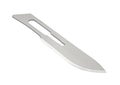 Scalpel blade is replaceable medical, surgical cutting tool, isolated on white background with clipping path