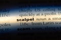 scalpel