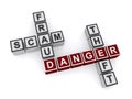 Scam fraud theft danger