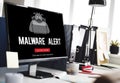 Scam Virus Spyware Malware Antivirus Concept Royalty Free Stock Photo