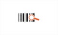 Scan bar code icon Element of logistic for mobile concept and web apps Icon for website design Royalty Free Stock Photo