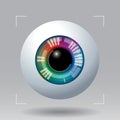 scan iris eye