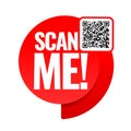 Scan me icon.