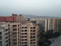 Scan of Mumbai andheri kurla road Royalty Free Stock Photo