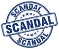 scandal blue stamp