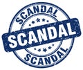 scandal blue stamp