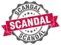 scandal seal. stamp