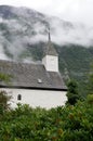 Scandanavian Church in hills