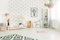 Scandi style child room