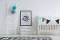 Scandi style kid`s bedroom