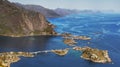 Scandinavia, Norway, Nordic Rugged Landscape, Lofoten Islands Royalty Free Stock Photo