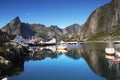 Scandinavia, Norway, Nordic Rugged Landscape, Lofoten Islands Royalty Free Stock Photo