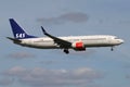 Scandinavian Airlines SAS Boeing 737-800 Royalty Free Stock Photo