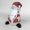 Scandinavian Christmas Gonk Royalty Free Stock Photo