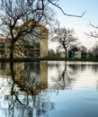 Scandinavian cool - Aarhus University campus, Denmark Royalty Free Stock Photo