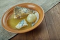 Scandinavian fish soup Royalty Free Stock Photo