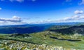 The Scandinavian Mountains in Norway and the region of Telemark, Gaustatoppen