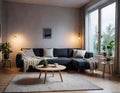 Scandinavian Nordic Clean Style Modern Living Room