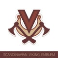 Scandinavian Viking Emblem