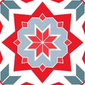 Scandinavian Winter Christmas Tile