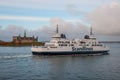 Scandlines ferry Hamlet sailing pass Kronborg castle