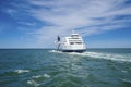 The Scandlines ferry in the port of Puttgarden