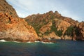 Scandola reserve (Corsica- France) Royalty Free Stock Photo