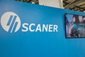 Scaner medical equipment company booth in Kyiv, Ukraine