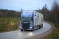 Scania R520 Next Generation Truck on the Road Royalty Free Stock Photo