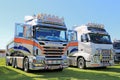 Scania and Volvo Show Trucks