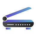 Scanner flat icon. Document scan color icons in trendy flat style. Copy equipment gradient style design, designed for