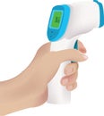 scanner for measuring body temperature