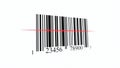 Barcode scan anim fancy Royalty Free Stock Photo