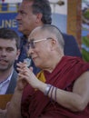 SCANZANO JONICO - MATERA - JUNE 25: Dalai Lama in Basilicata on 25 June 2012 hosted by the City of Peace