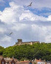 Scarborough Castle in scarborough, North Yorkshire, UK