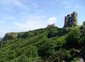 Scarborough Castle view Royalty Free Stock Photo
