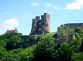 Scarborough Castle view Royalty Free Stock Photo