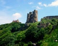 Scarborough Castle view Royalty Free Stock Photo