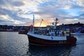 Scarborough Fishing Boat Royalty Free Stock Photo
