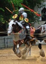 Scarborough Rennaissance Faire: Impact Royalty Free Stock Photo