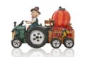 Scarecrow Driving Tractor