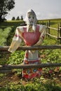 Scarecrow in Khokhlovka. Perm krai. Russia